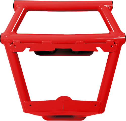 FRONT SPORT BUMPER RED POL