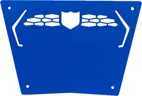 FRONT SPORT BUMPER SKID PLATE BLUE POL