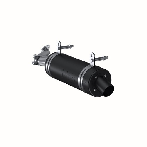 SINGLE SLIP-ON SYSTEM W/ 4.25" PERFORMANCE MUFFLER BLK