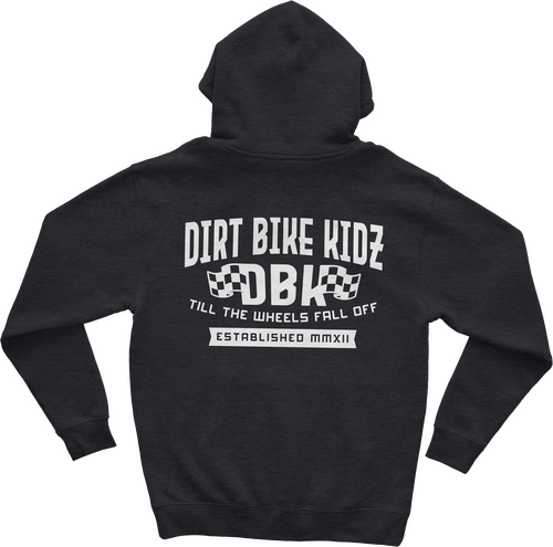 DBK TILL THE END YOUTH HOODIE CHARCOAL YS