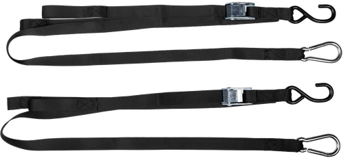 1" X 6' TIE-DOWN SOFT-TIE BLACK 2/PK