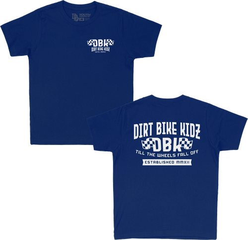 DBK TILL THE END YOUTH TEE ROYAL BLUE YM