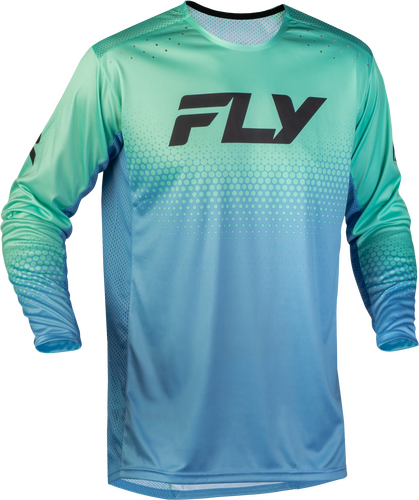 YTH RAYCE SONAR BICYCLE JERSEY TEAL/AQUA YL