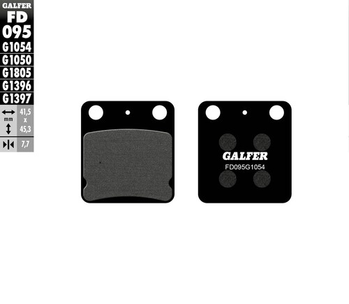 GALFER G-Semi-Metallic Brake Pads