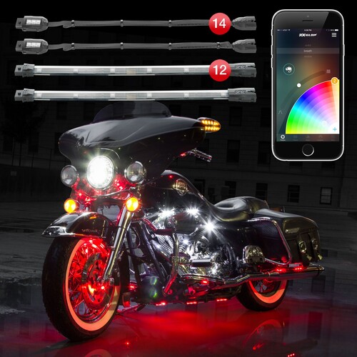 XKGLOW XKChrome App Controlled Light Kit / Motorcycle