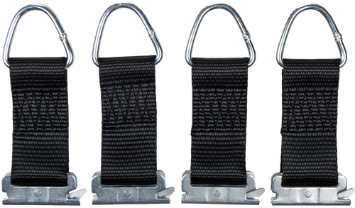 E-TRACK STRAP W/ D-RING SET