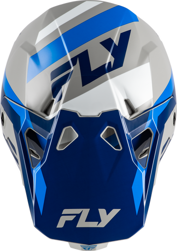 FLY RACING YOUTH FORMULA CP SEAL HELMET NAVY/BLUE/GREY YL