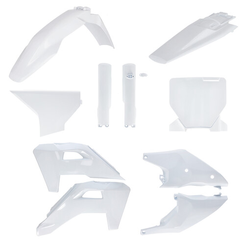 ACERBIS PLASTIC KIT- FULL HUS WHITE