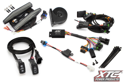 XTC POWER PRODUCTS AUTO TURN SIGNAL KIT W/ HORN AND FRONT DRL LIGHTS CAN
