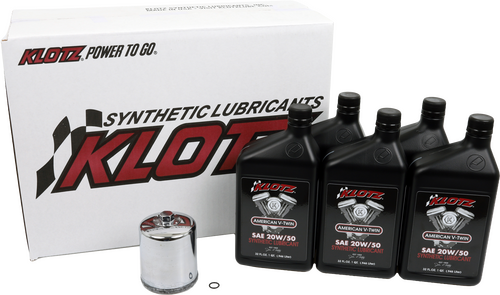 BASIC HARLEY DAVIDSON 5QT SYNTHETIC OIL CHANGE KIT
