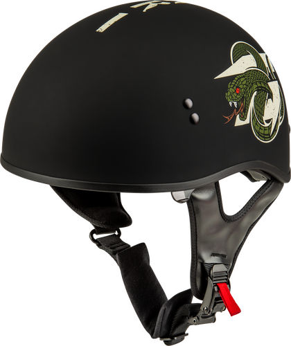 GMAX HH-65 DRK1 Half Helmets