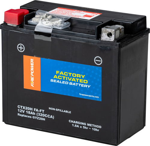 FIRE POWER Factory Activated Sealed Battery