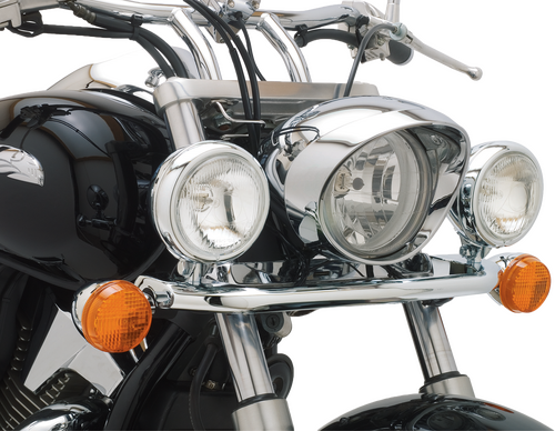 LIGHT BAR CHROME HON VTX1800C/S/R VTX1300R/S