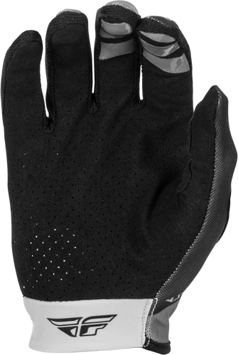 FLY RACING LITE GLOVES GREY/BLACK XS
