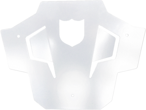 REAR SPORT BUMPER SKID PLATE WHITE