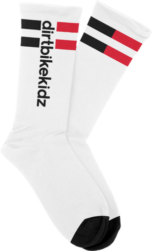 DBK BASIC SOCK 2 PACK WHITE/BLACK