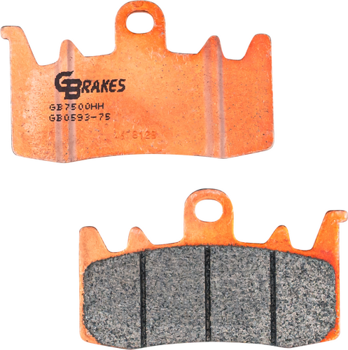 GBrakes BRAKE PADS SINTERED CERAMIC