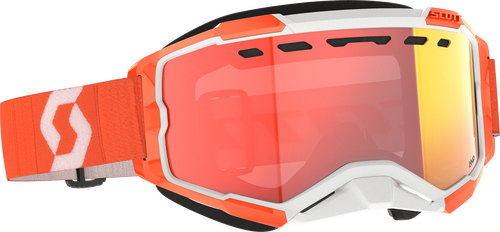 SCOTT FURY SNOWCROSS GOGGLE ORANGE ENHANCER RED CHRM
