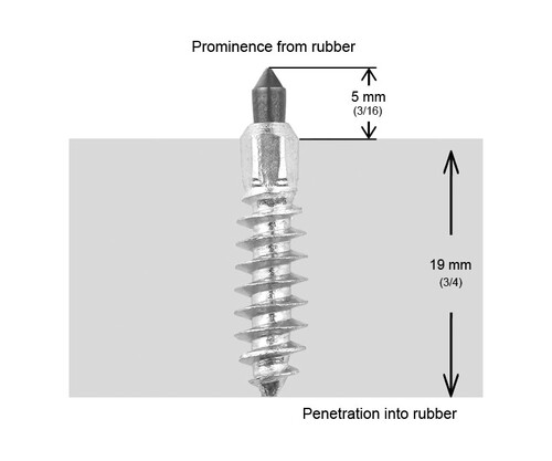 IGRIP 11MM STANDARD SCREW STUDS QTY 100