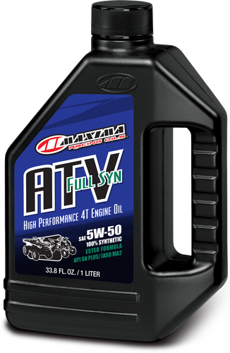 ATV 4T FULL SYN ENGINE OIL 5W50 1LTR 12/CASE