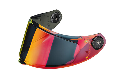 EXO-WARP FACESHIELD CLASS 1 RED MIRRORED