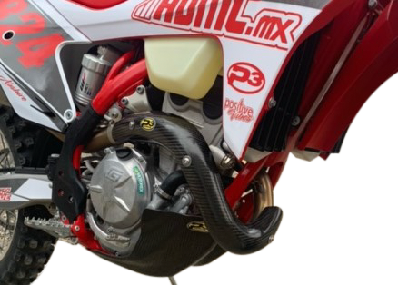 P3 Carbon Fiber Header Heat Shield