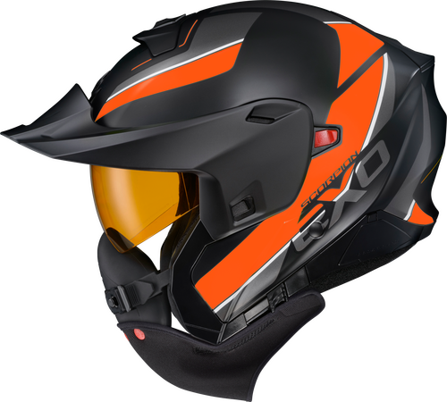 SCORPION EXO EXO-GT930 COLD WEATHER HELMET MODULUS ORANGE SM (ELECTRIC)