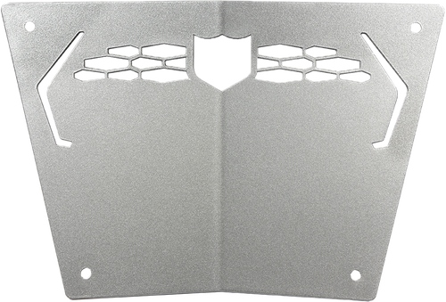 FRONT SPORT BUMPER SKID PLATE TITANIUM METALLIC