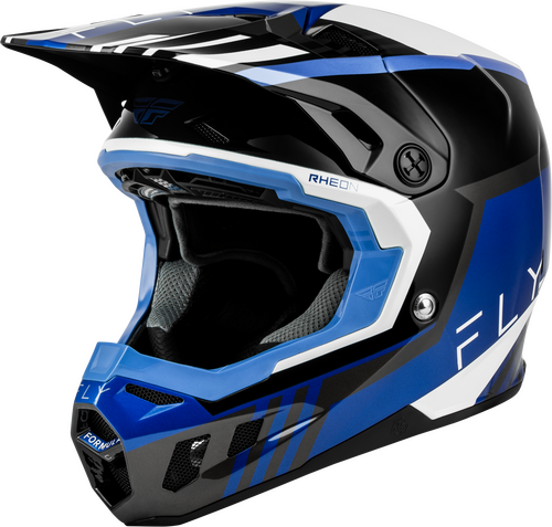FORMULA CC STRIKE HELMET BLACK/BLUE/GREY/WHITE XL
