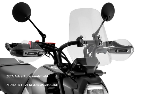 ZETA Adventure Windscreen