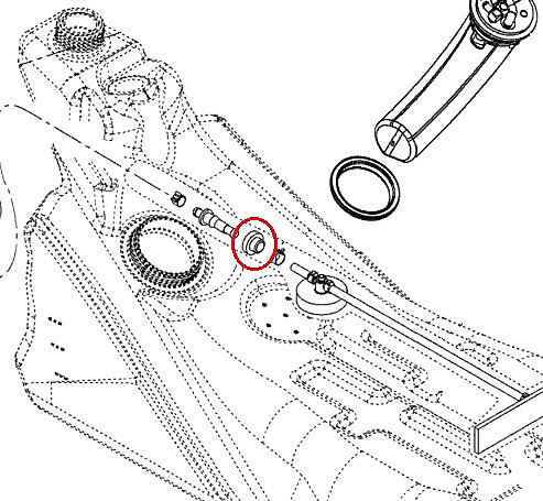 SP1 Fuel/Oil/Air Intake Grommet