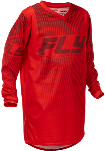 FLY RACING YOUTH F-16 JERSEY RED YXL