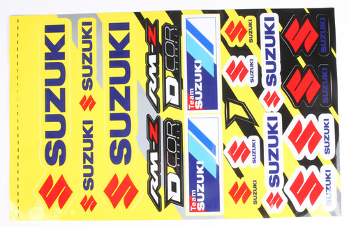 D-COR Suzuki Decal Sheet