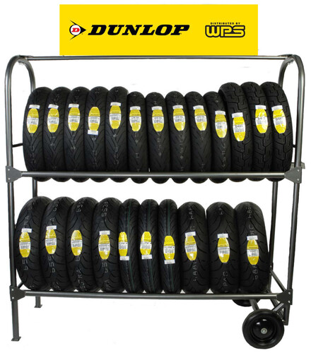 DUNLOP Tire Rack Sign