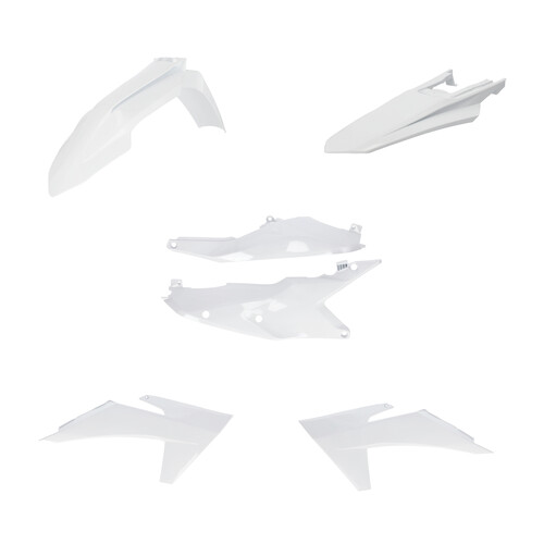 ACERBIS PLASTIC KIT KTM WHITE