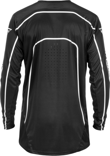 FLY RACING RAYCE BICYCLE JERSEY BLACK/WHITE 2X