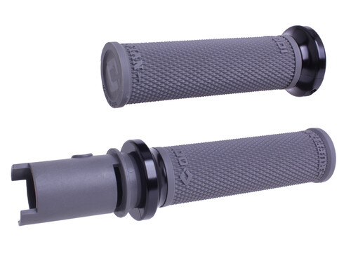 ODI LOCK-ON RUFFIAN GRIPS GRAPHITE/BLACK CVO `23-24