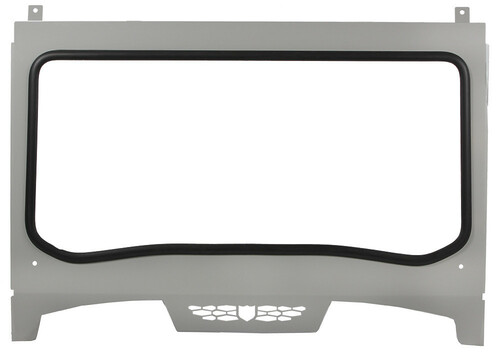 ASYLUM FRONT WINDSHIELD W/PCKT GHOST GREY