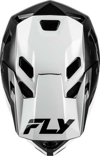 FLY RACING RAYCE REPEAT BICYCLE HELMET BLACK/WHITE XS