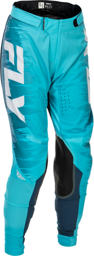 FLY RACING WOMEN'S LITE PANTS AQUA/NAVY/WHITE SZ 11/12