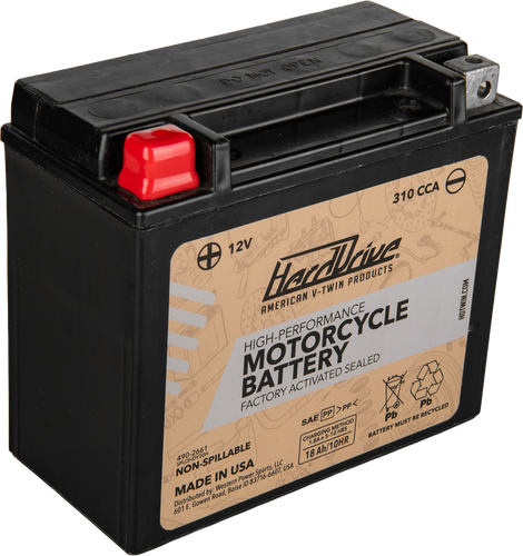 HARDDRIVE AGM Sealed Battery