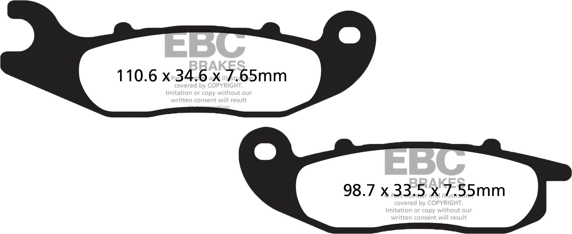 Sintered HH Brake Pads