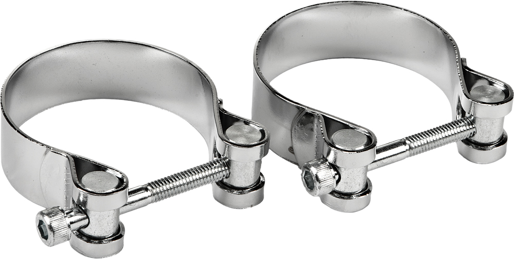 HARDDRIVE Exhaust End Clamps - View 1