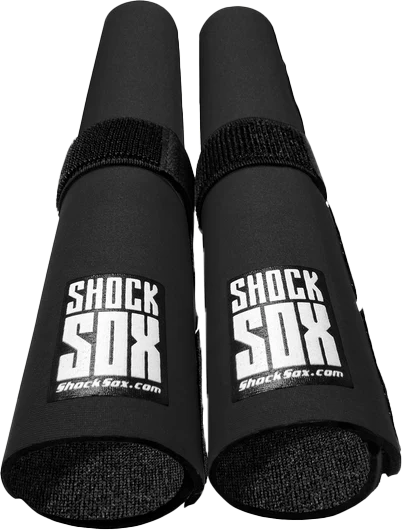 SHOCK SOX 13" BLACK UPSIDE DOWN OR CONV. FORKS - View 1