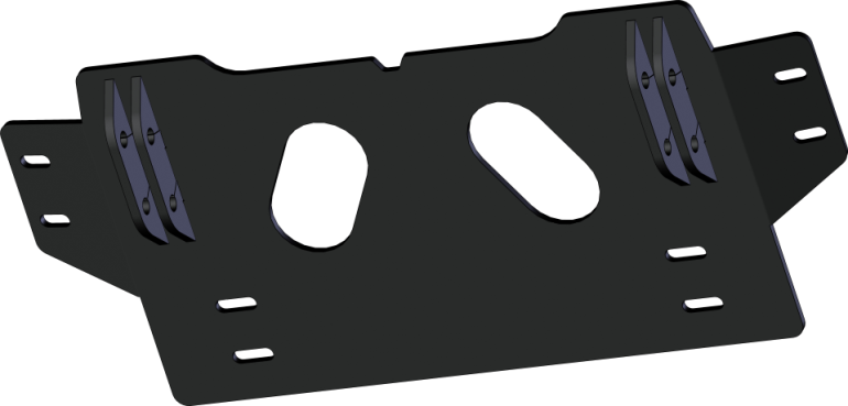 ATV Mid Plow Mount Kit