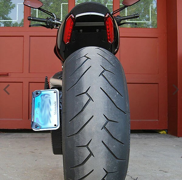 Side Mount License Plate