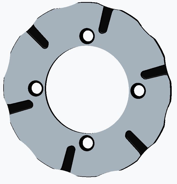 Batfly Oversized Rotor
