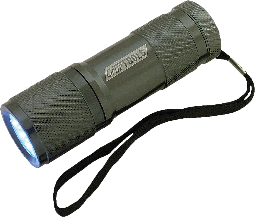 CRUZ TOOLS SUPERBRIGHT 9-LED FLASHL IGHT - View 1