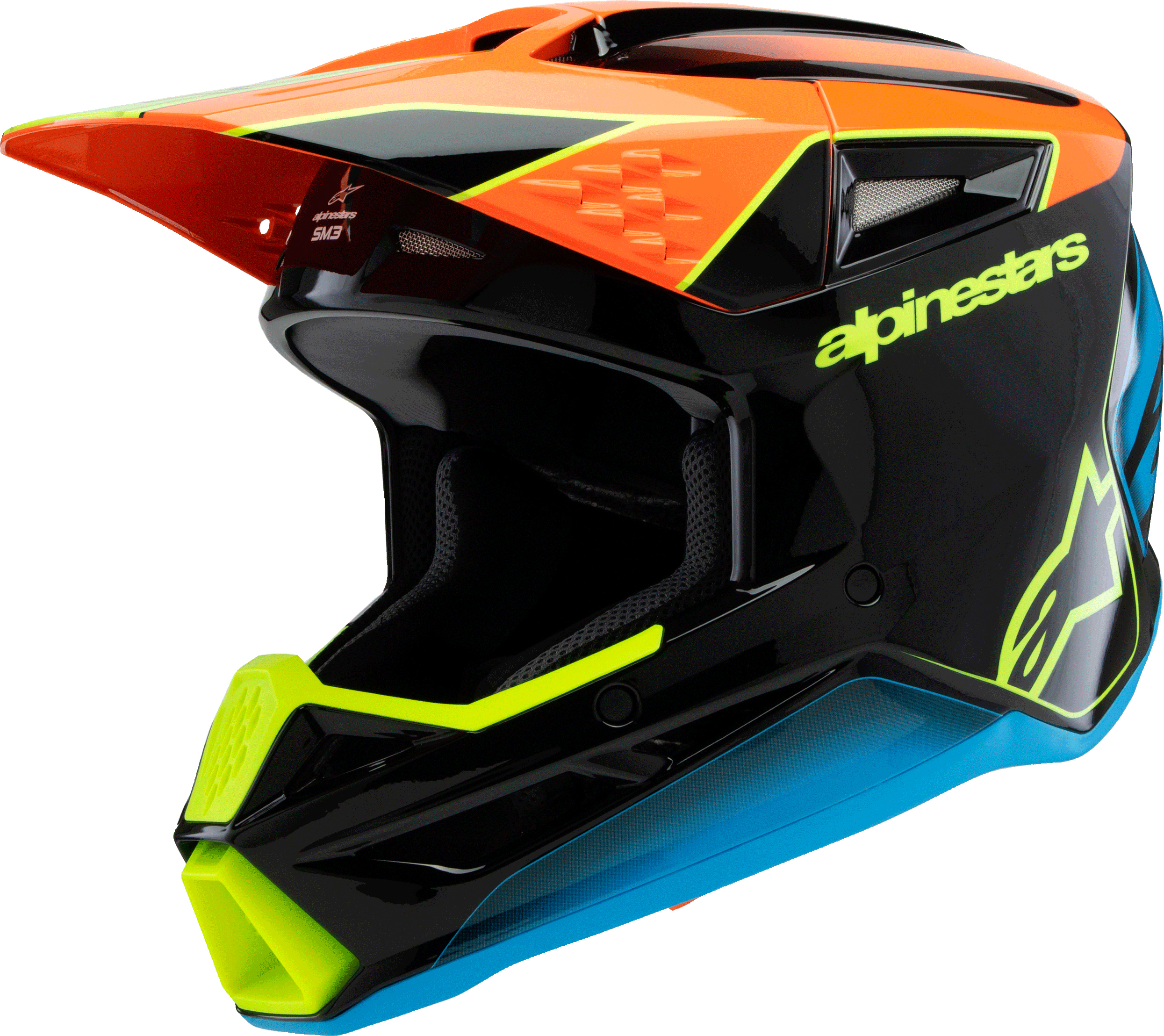 ALPINESTARS SM3 Youth Fray Helmet - View 1