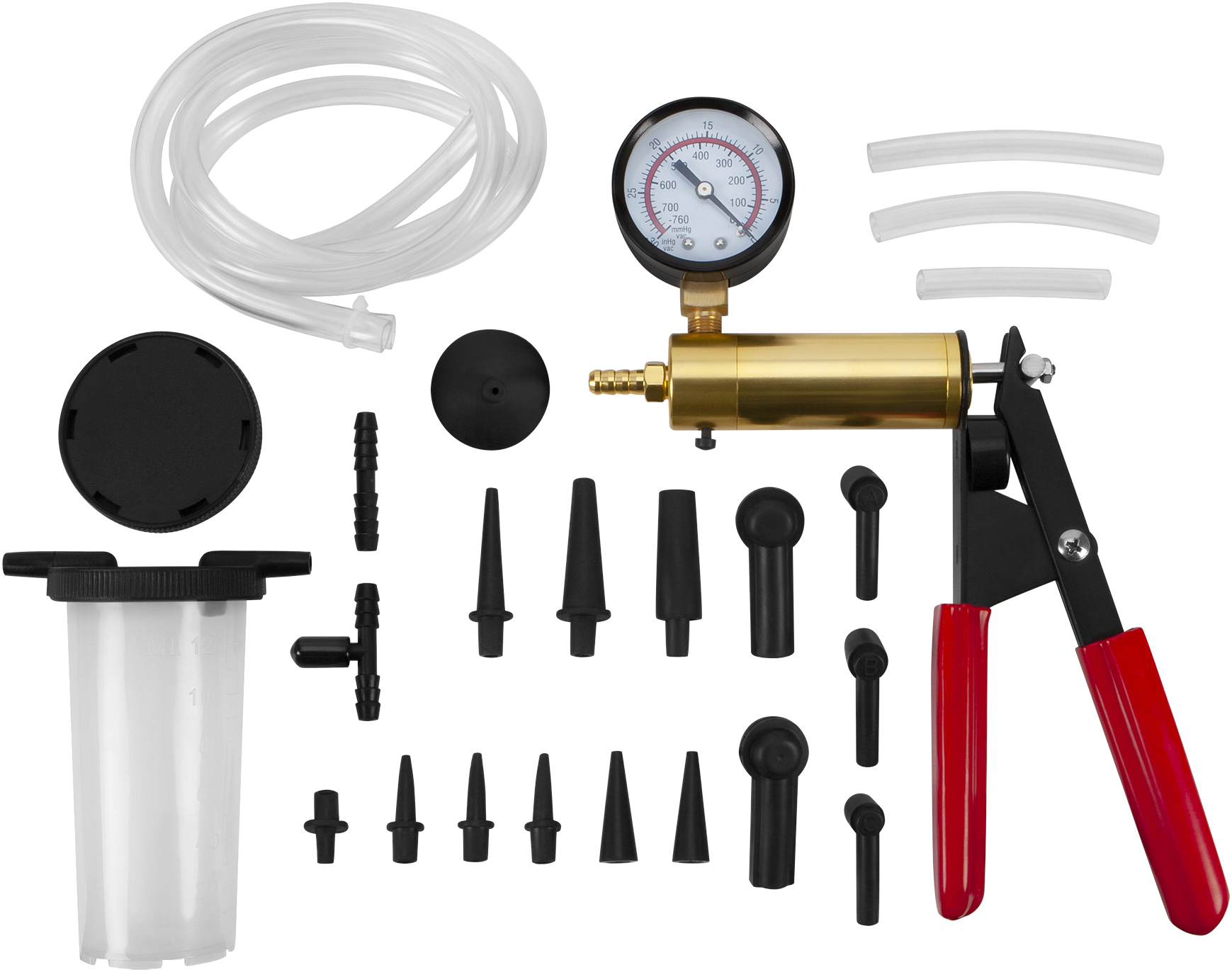PERFORMANCE TOOL Vacuum Pump/Brake Bleeder Kit - View 1